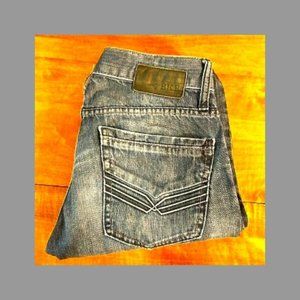 Buckle Denim Aiden Jeans 28R Dark Blue Bootcut Classic